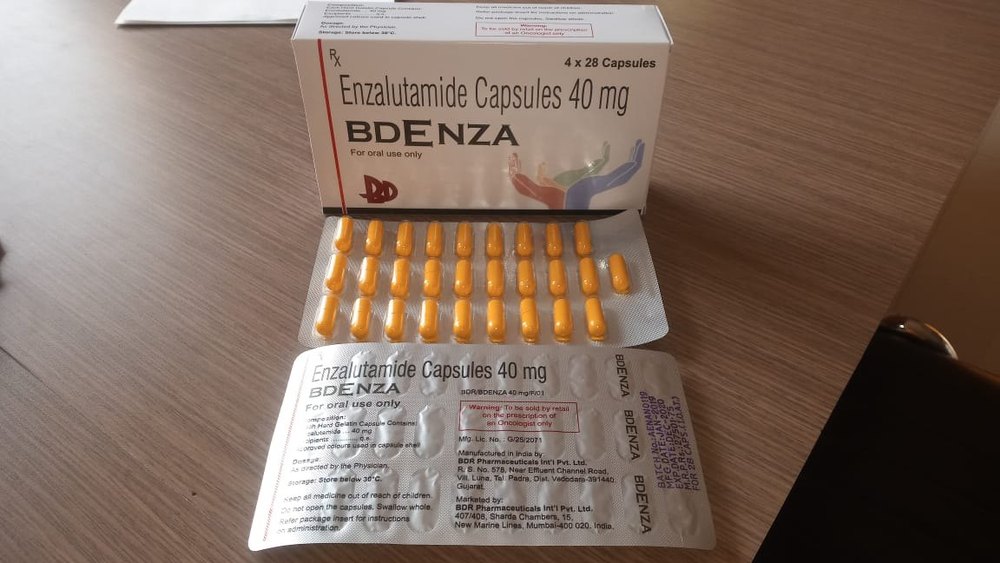 Bdenza 40mg Enzalutamide Capsules - Origin: India