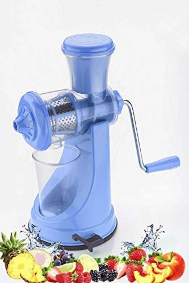 Juicer Machine Big - Stainless Steel, 5x5x10 Cm | Vacuum Locking System, Portable Design, Easy To Clean, Efficient Juice Extraction
