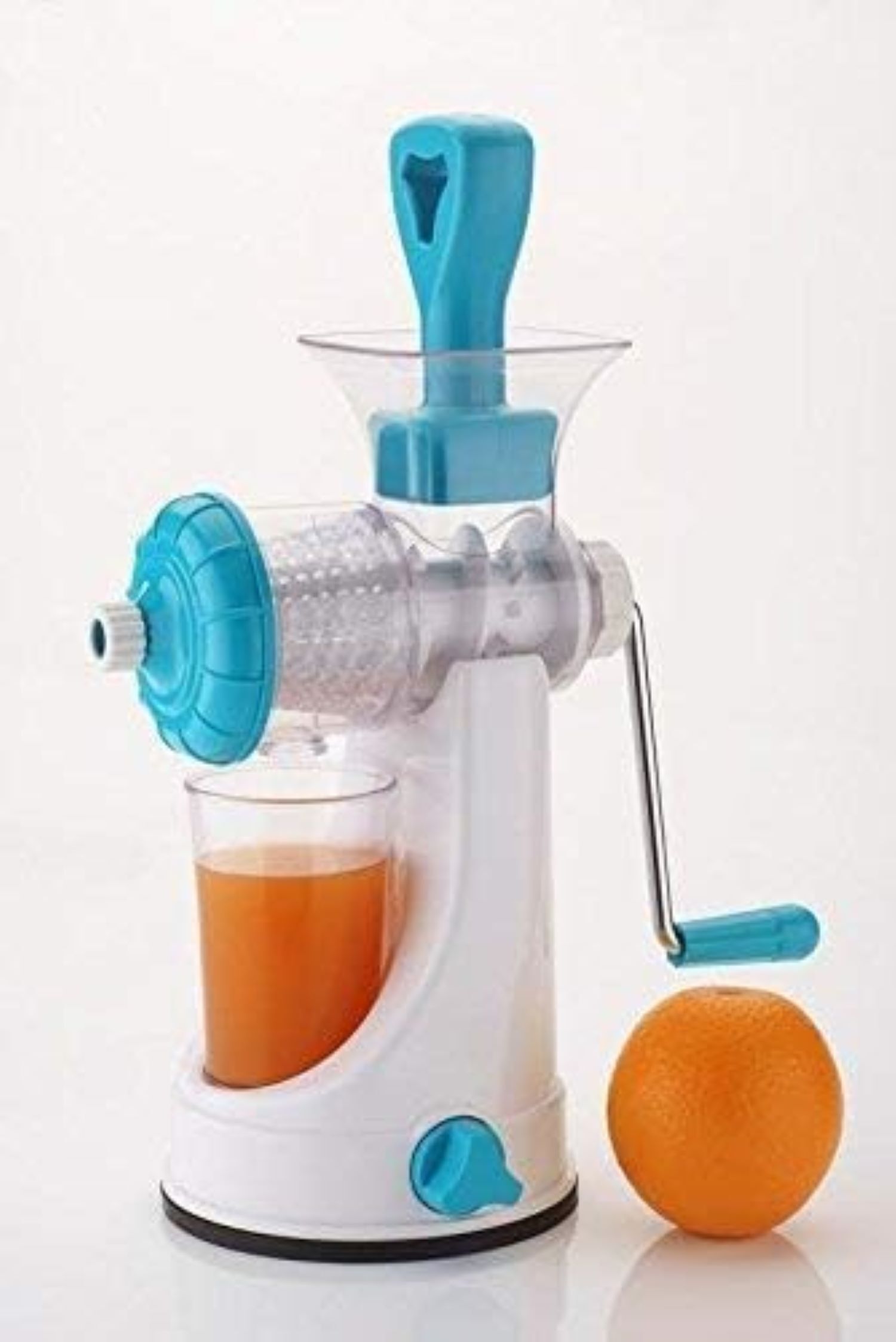 Juicer Machine Big - Stainless Steel, 5x5x10 Cm | Vacuum Locking System, Portable Design, Easy To Clean, Efficient Juice Extraction