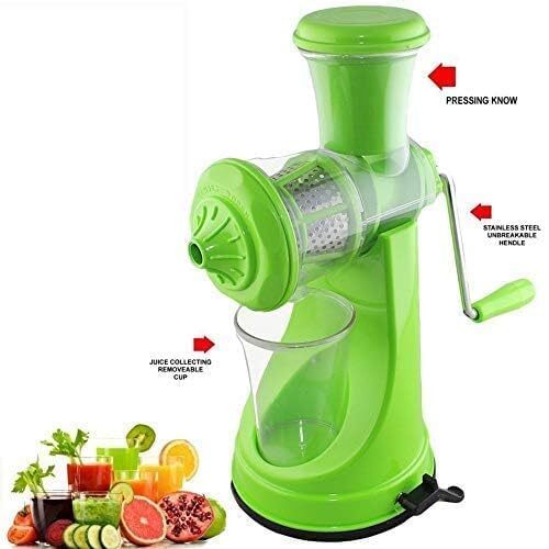 Juicer Machine Big - Stainless Steel, 5x5x10 Cm | Vacuum Locking System, Portable Design, Easy To Clean, Efficient Juice Extraction