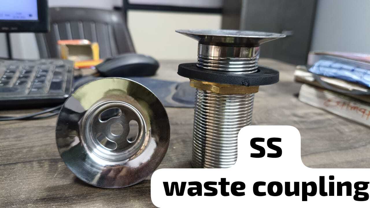 Dkv 120g Ss Waste Coupling - Color: Silver
