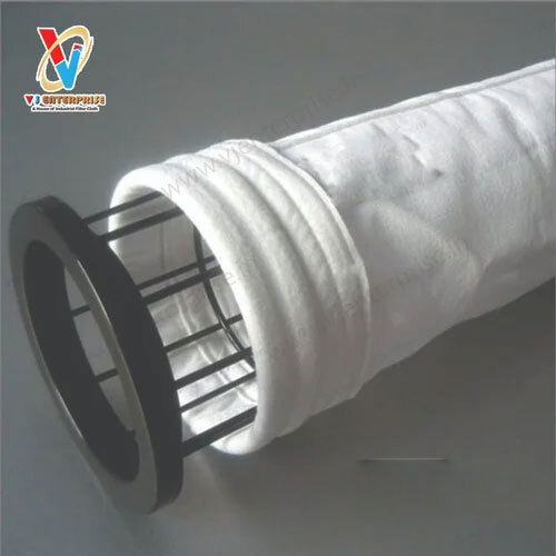 Dust Collector Bags - Non Woven Material, Standard Size , White Color for Effective Pollution Control