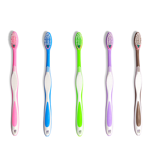 Cool Fresh Tooth Brush - Synthetic Bristles, Solid Plastic Stick, Various Colors | Flexible, Soft Brush Attributes, Room Temperature Storage