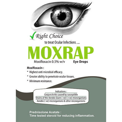 Moxrap Eye Drop - Product Type: General Medicines