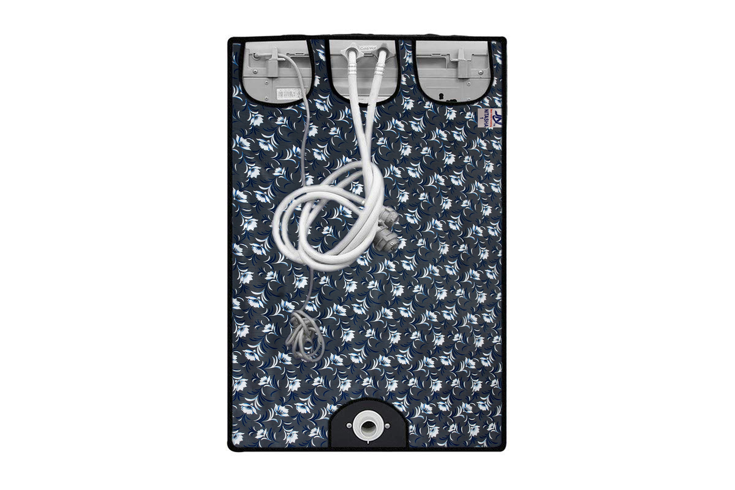 Washing Machine Cover - Polyester Material , Multicolor Design For Stylish Protection