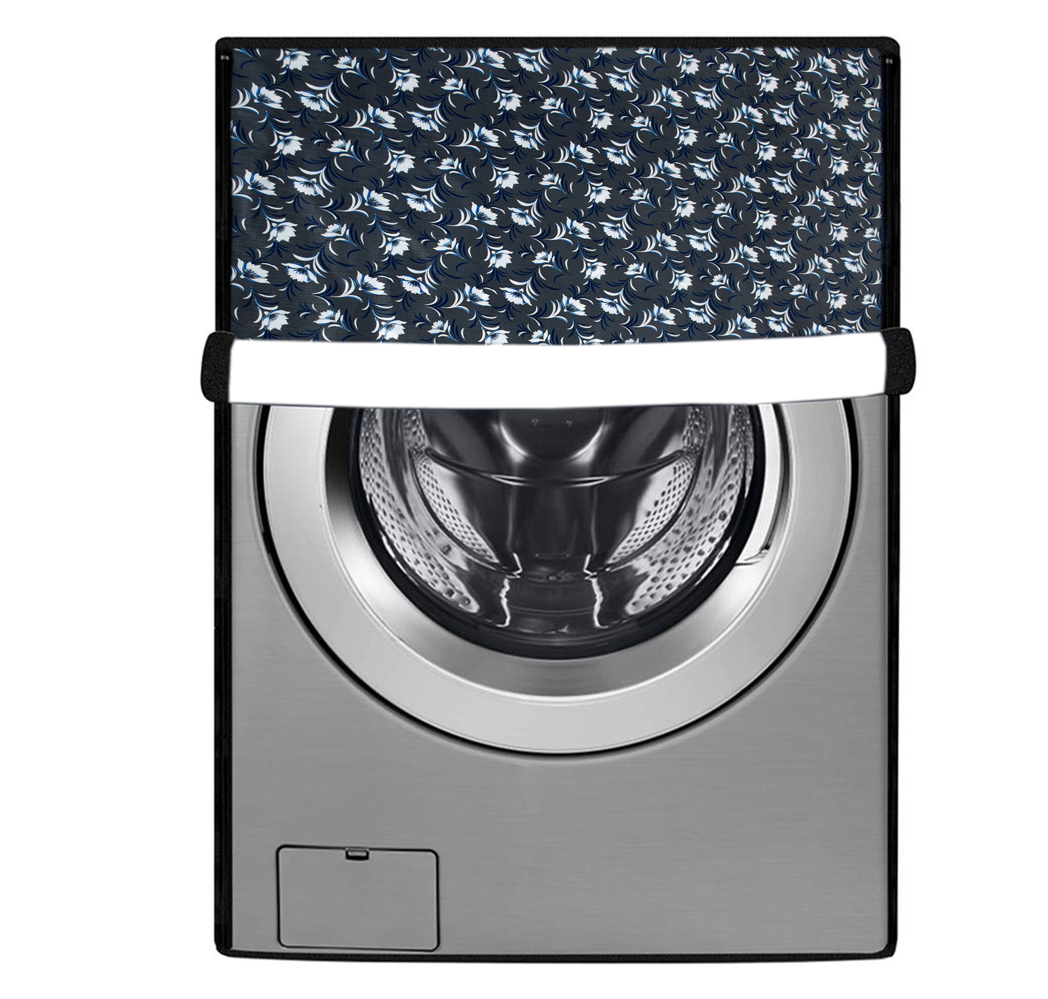 Washing Machine Cover - Polyester Material , Multicolor Design For Stylish Protection