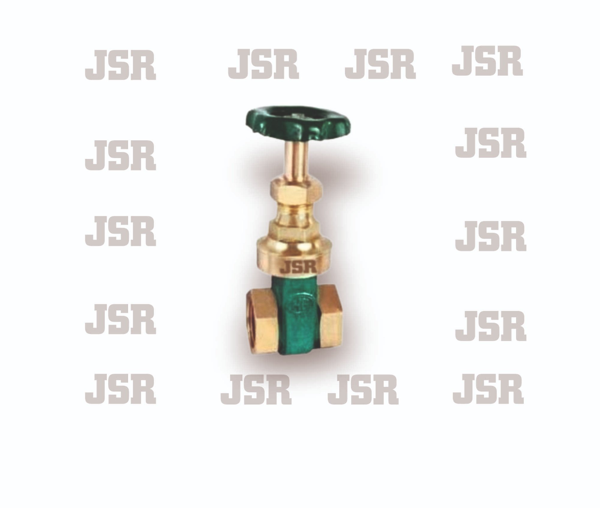 Bronze Gate Valve - Brass Material, High Pressure, Golden Color | Manual Operation, Polished Surface, Suitable For Industrial Water Usage