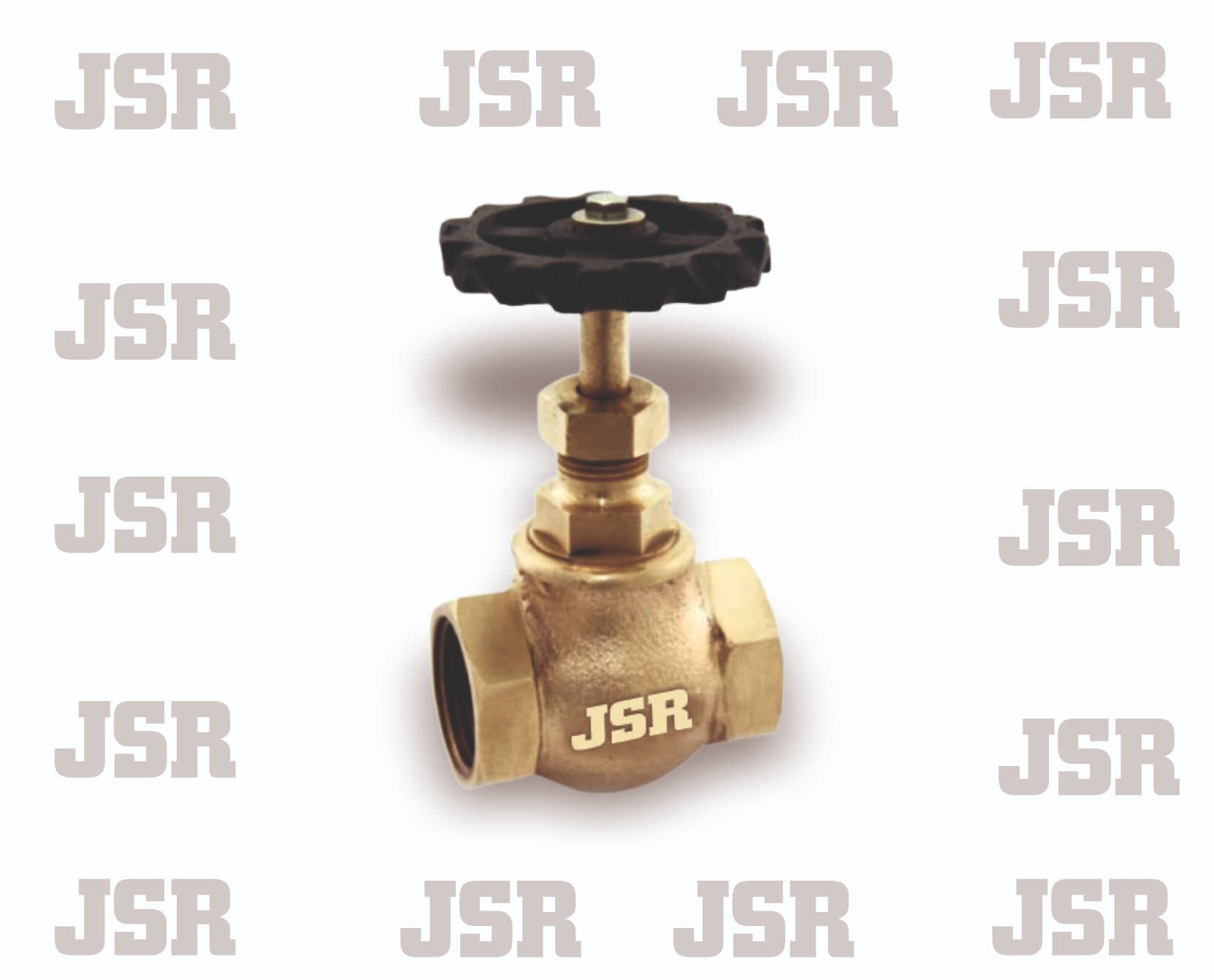 Bronze Gate Valve - Brass Material, High Pressure, Golden Color | Manual Operation, Polished Surface, Suitable For Industrial Water Usage