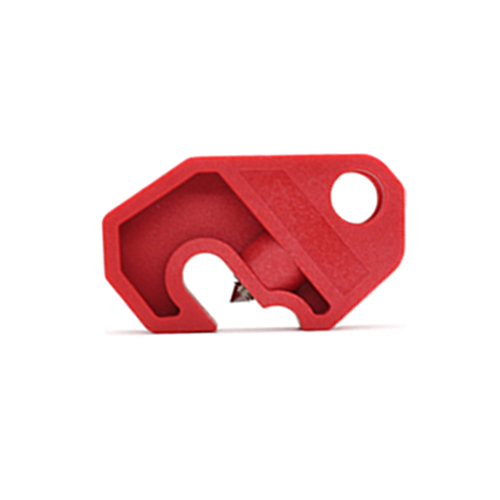 Red Miniature Screw MCB - High-Quality Plastic, Compact Size, Bright Red Color | Matte Finish, No Alarm, Ideal for Electrical Protection