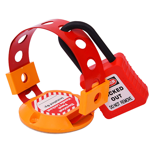 Electrical Pannel Handle Lockout - Color: Red & Yellow