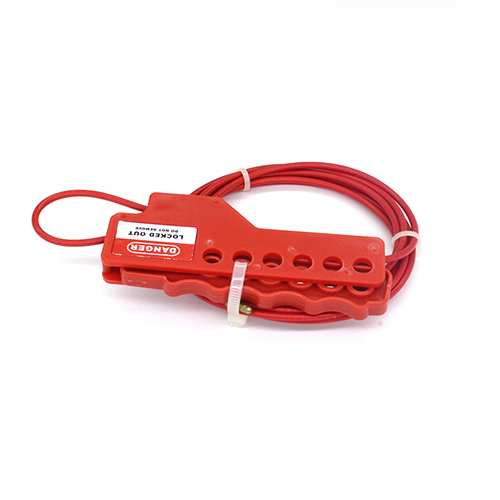 Squeezer Cable Lockout - Color: Red