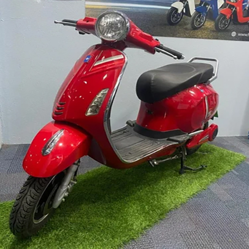 Fidus Flutter Lite Red Electric Scooter - Battery Life: 4-5 Hours Hours
