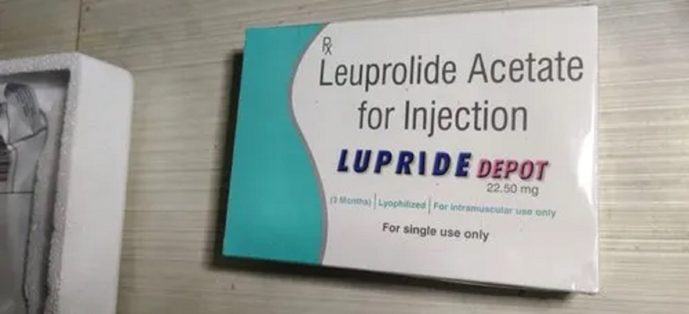 Leuprolide Injection 22.5mg - Origin: India