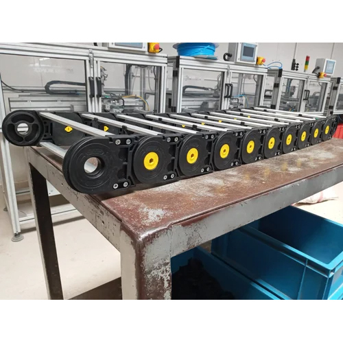 Ultra Heavy Duty Cable Drag Chain - Application: Construction