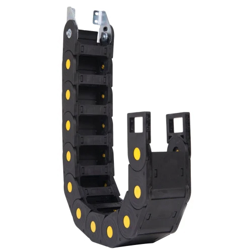 Plastic Semi Covered Drag Chain - Application: Construction