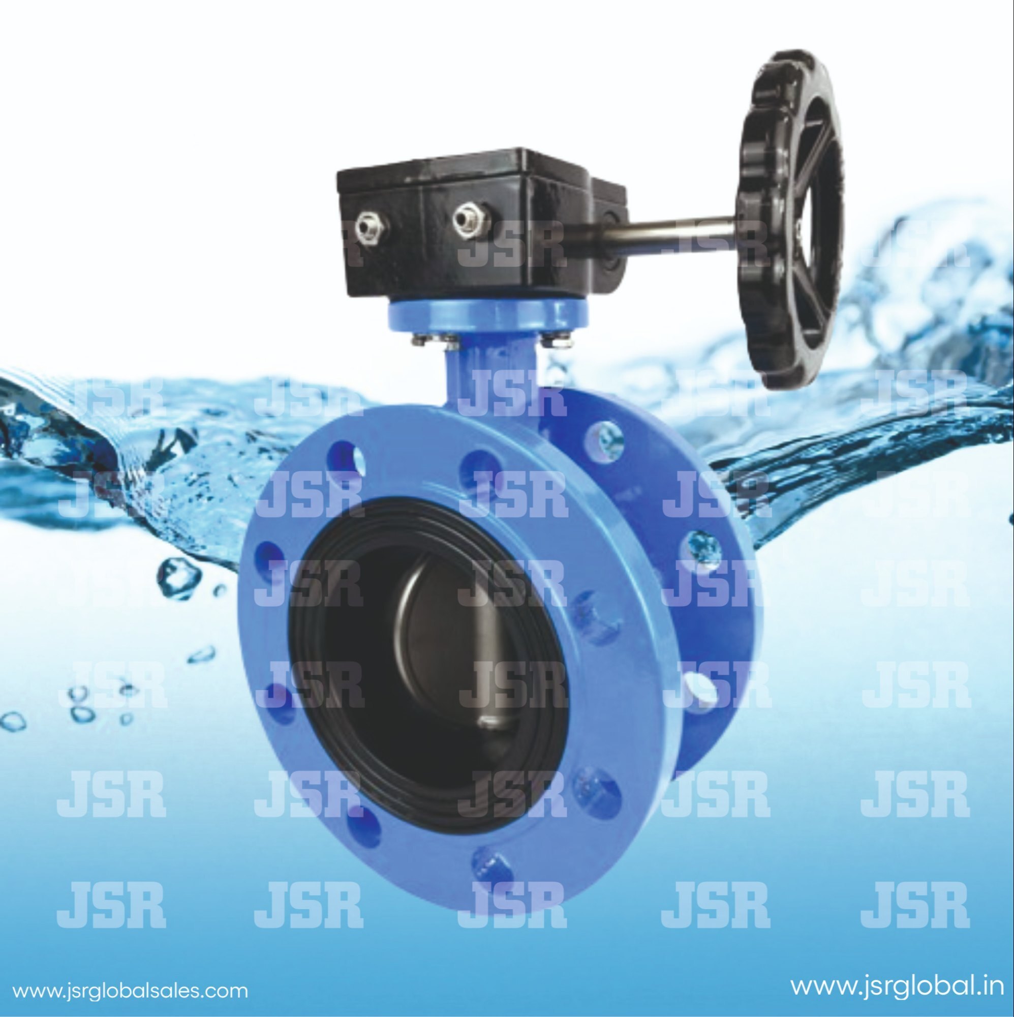 Flange Butterfly Valve - Application: Industrial