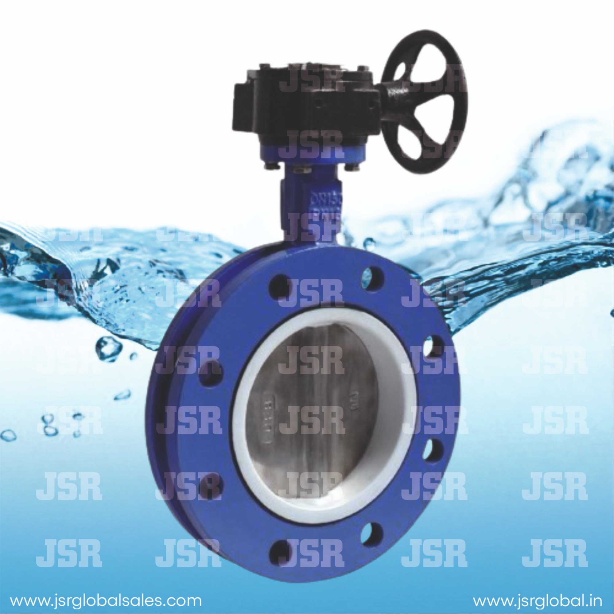 Flange Butterfly Valve - Application: Industrial