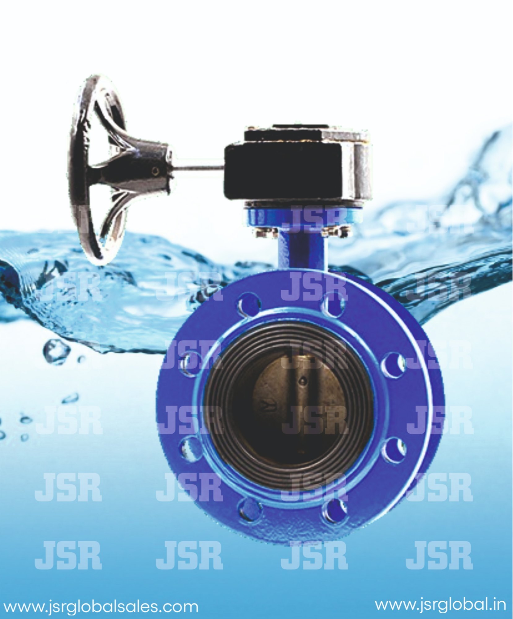 Flange Butterfly Valve - Application: Industrial