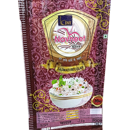 Navneet Regular Basmati Rice - 95%-99% Purity, Medium Grain Size , Fresh and Sustainably Cultivated
