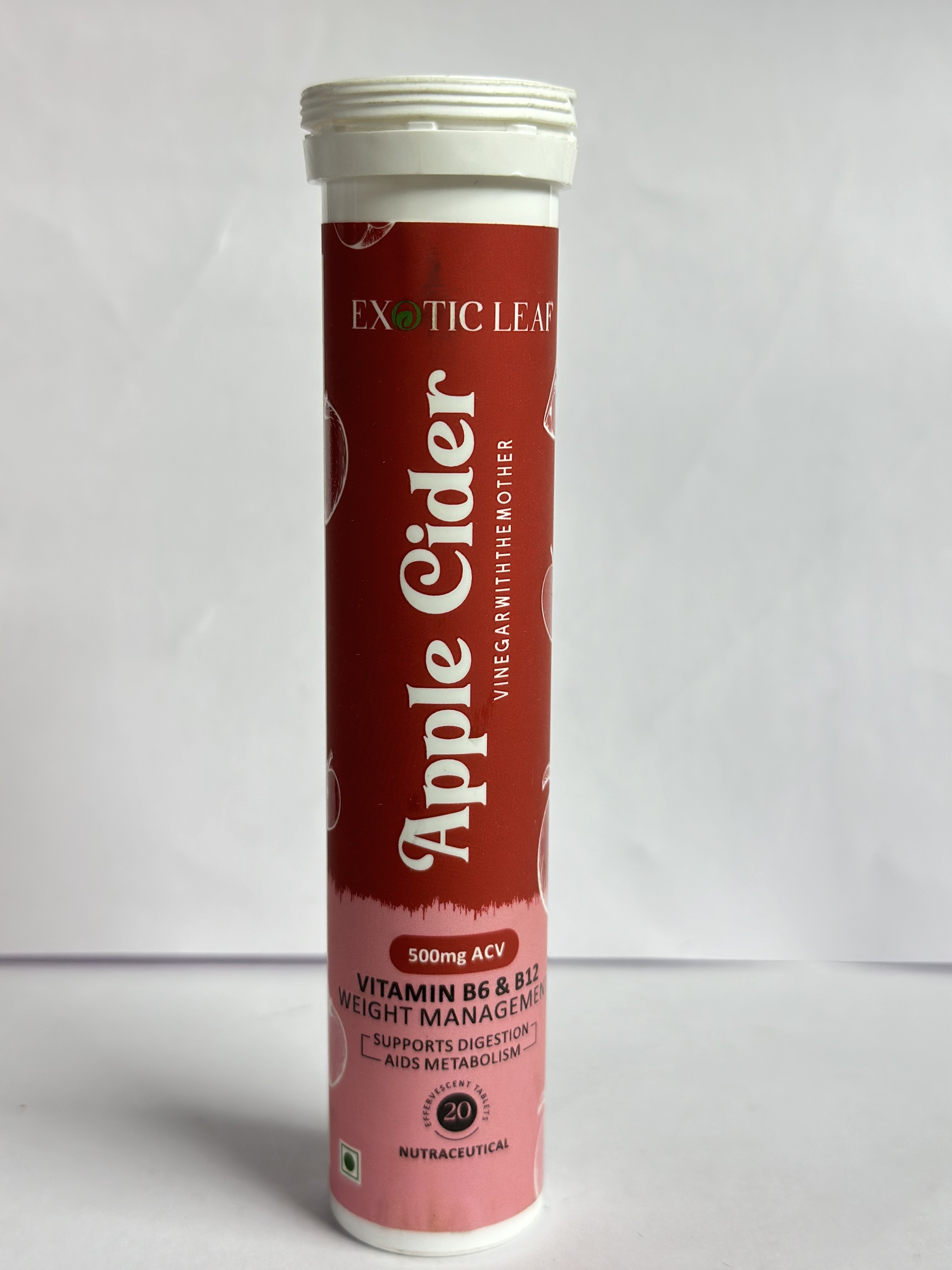 Applecider Vinegar Effervescent Tablets - Origin: India