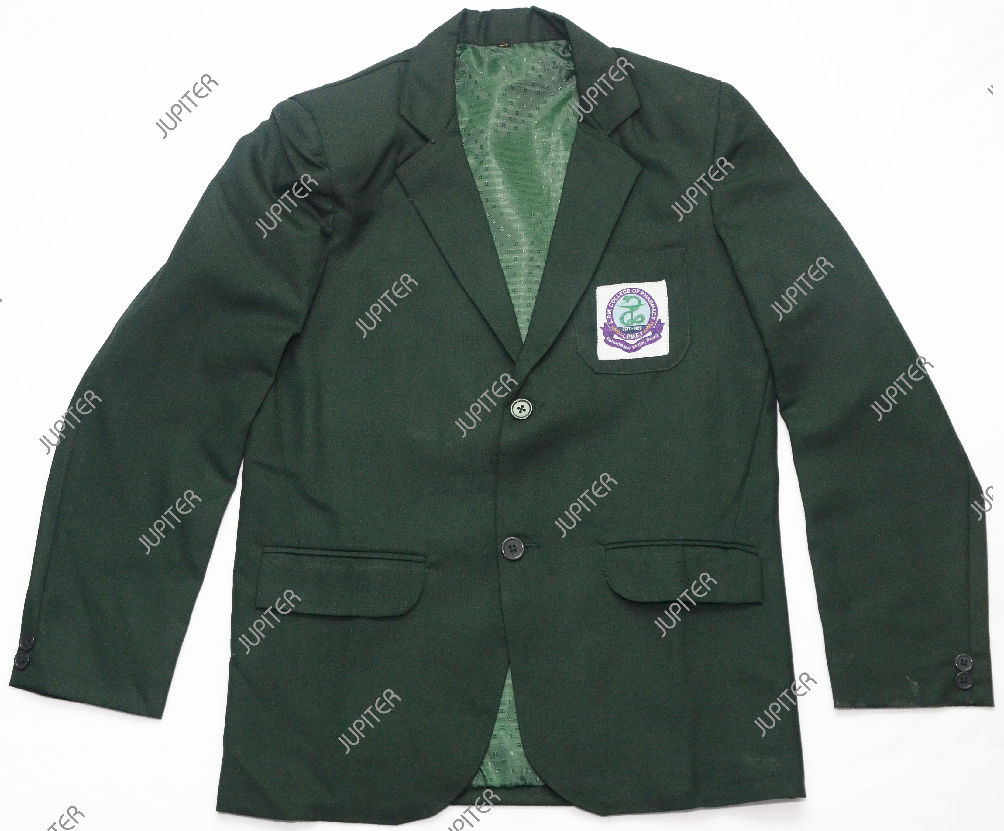 School Blazer For School Uniform - Cotton Blend, Various Sizes, Customizable Colors | Easy To Wash, Strong Stitching, Unisex Design