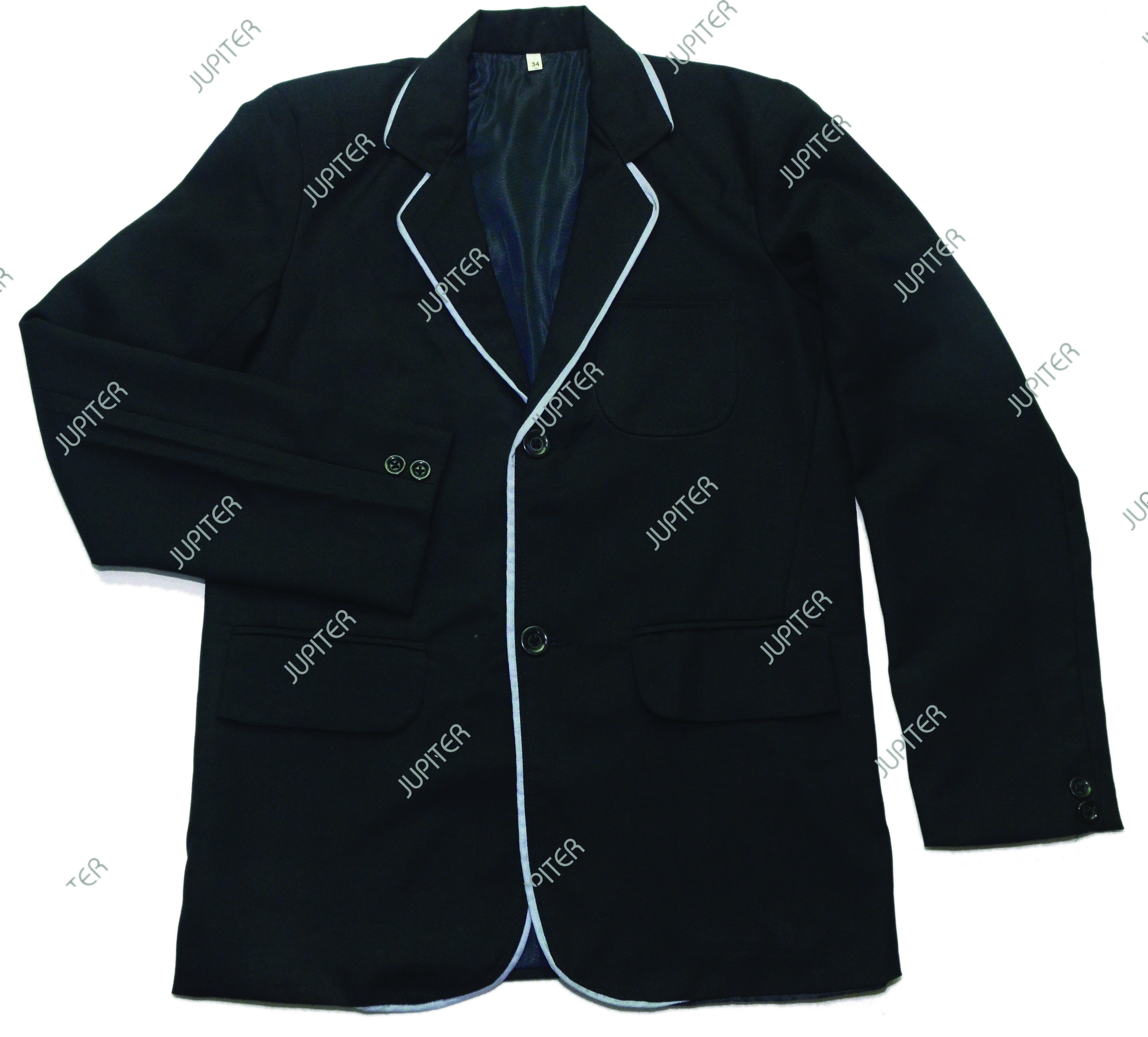 School Blazer For School Uniform - Cotton Blend, Various Sizes, Customizable Colors | Easy To Wash, Strong Stitching, Unisex Design