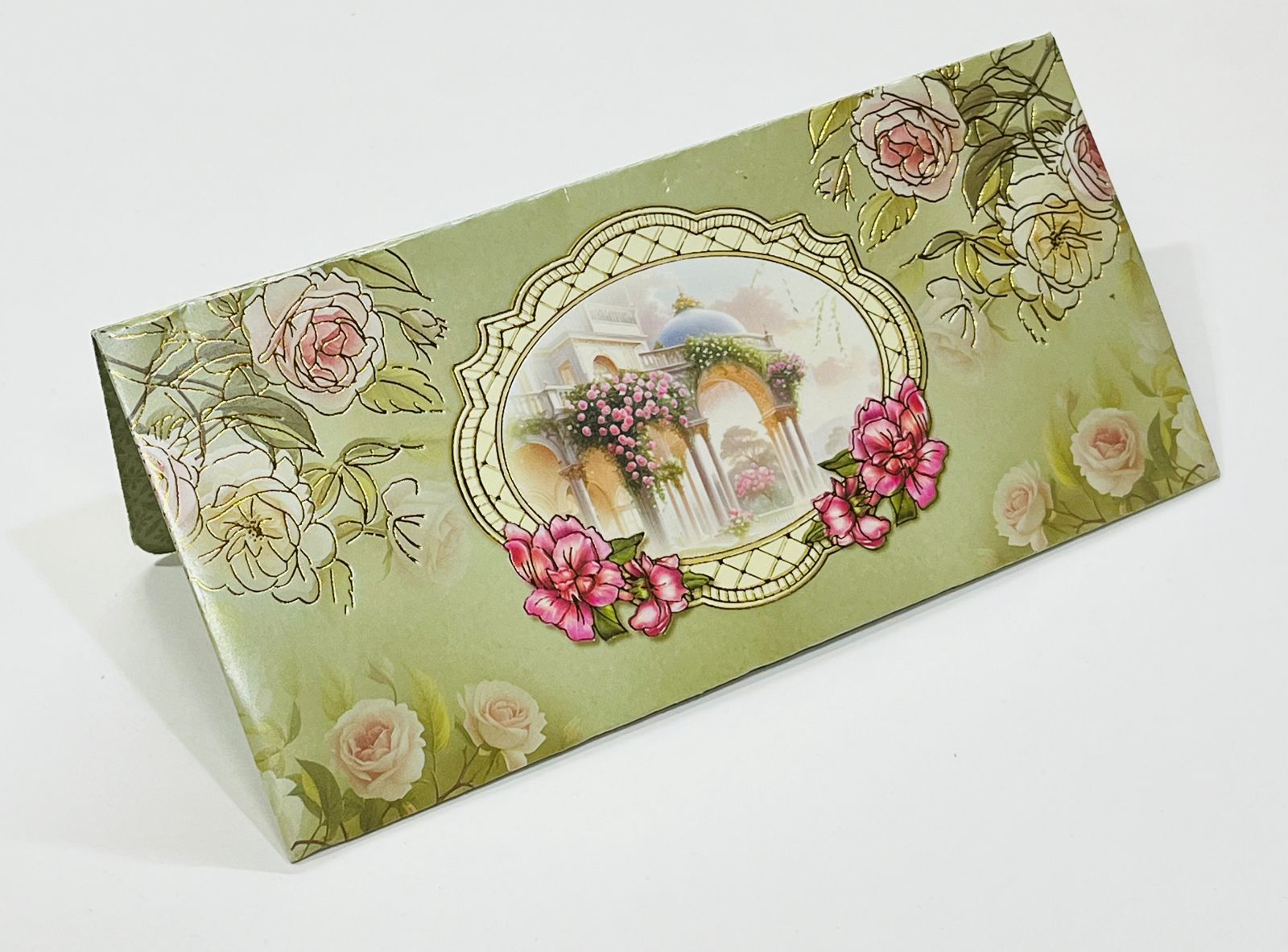 Cash Shagun Envelope - Paper Material, Easy To Carry Design | Stylishly Folded For Versatile Use