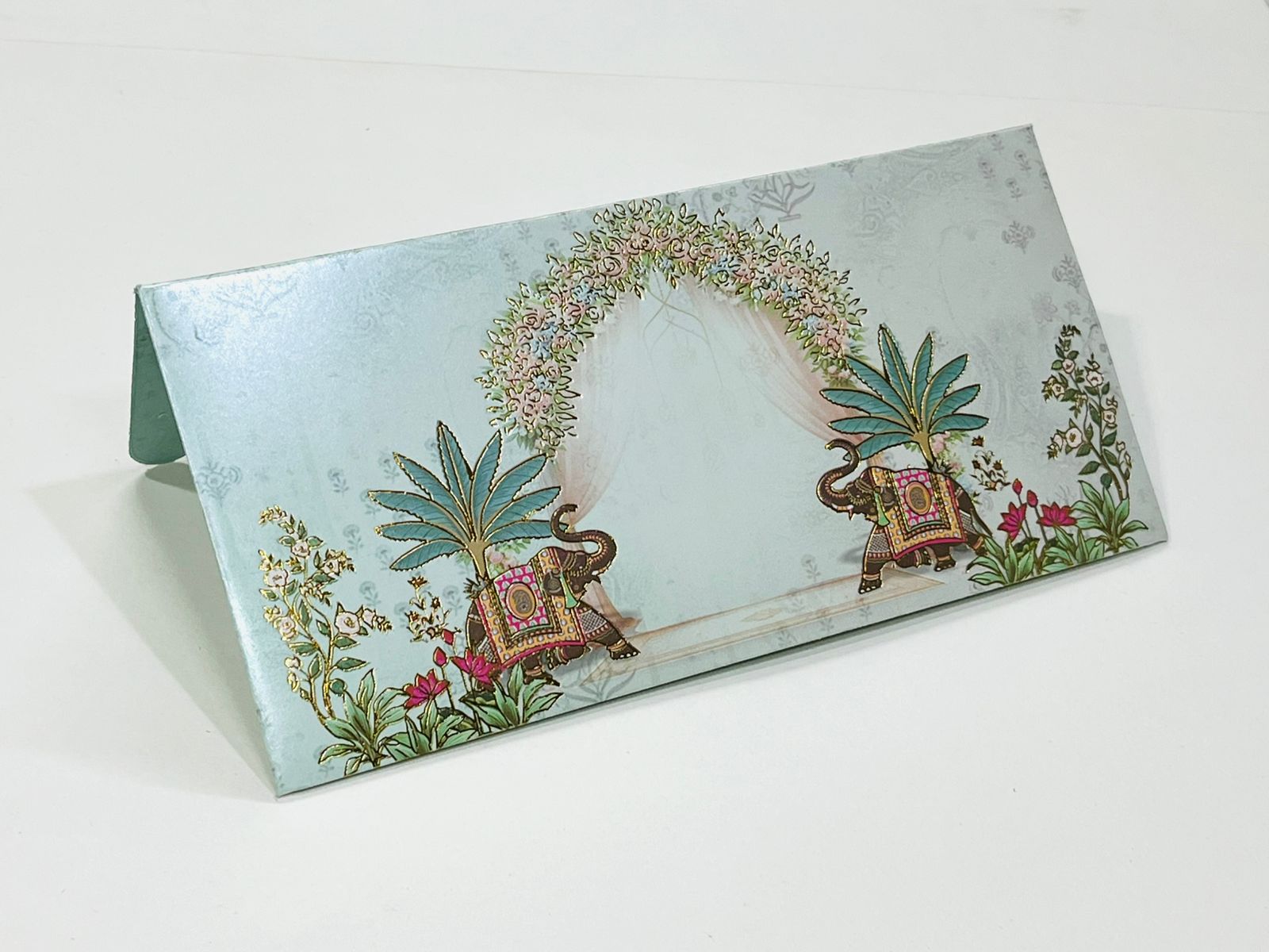 Cash Shagun Envelope - Paper Material, Easy To Carry Design | Stylishly Folded For Versatile Use
