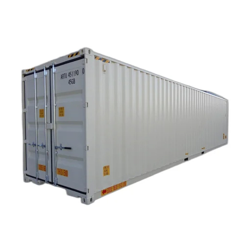 White Mild Steel Shipping Container - Internal Dimension: As Per Requirement