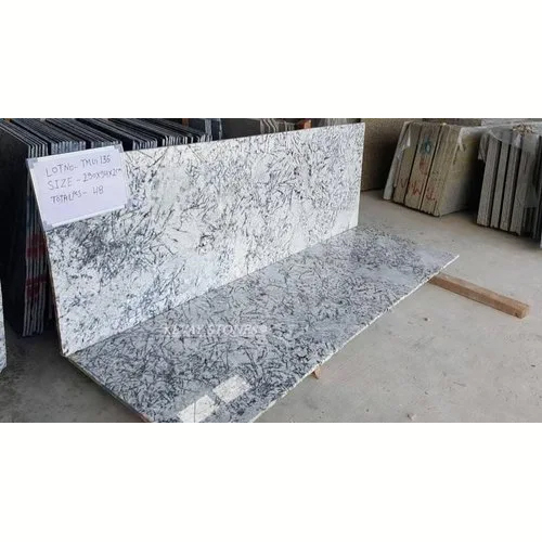 Colonial White Granite Slab - Application: Countertops