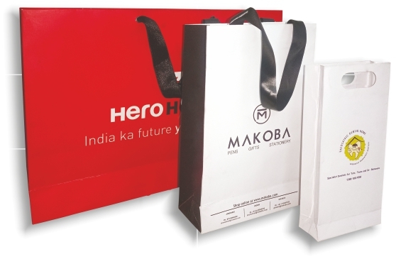 Corrugated Board Paper Carry Bag