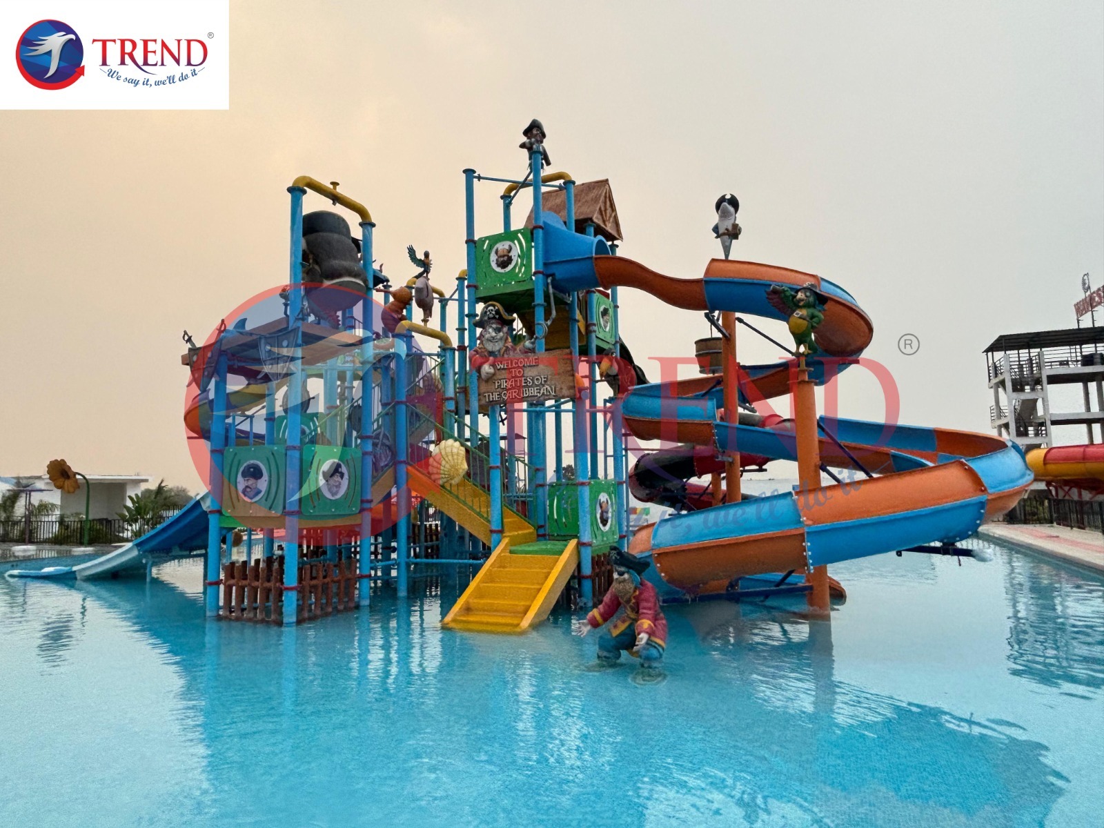 Frp 6 Platform Play Station - Material: Pvc