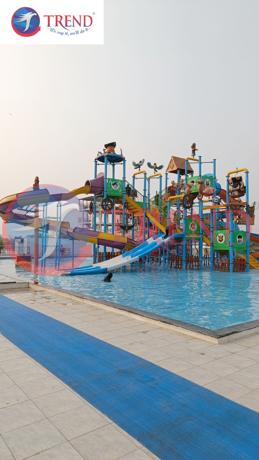 Frp 6 Platform Play Station - Material: Pvc