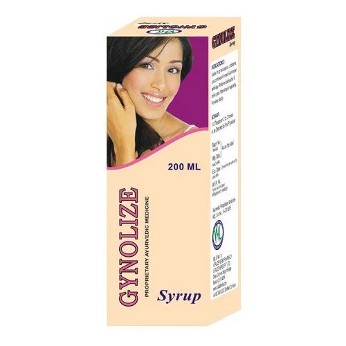 Herbal Gynolize Syrup - Adult Formula, Stored at Room Temperature, Dosage as Suggested
