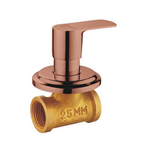 25 मिमी आधा मोड़ फ्लश कॉक