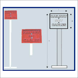 रेलवे FRP केबल मार्ग संकेतक