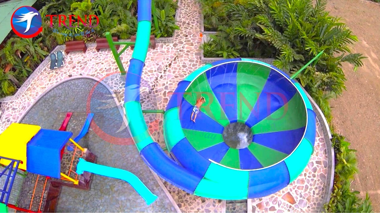Body Bowl Water Slide - Maximum Speed: 9000 Rpm