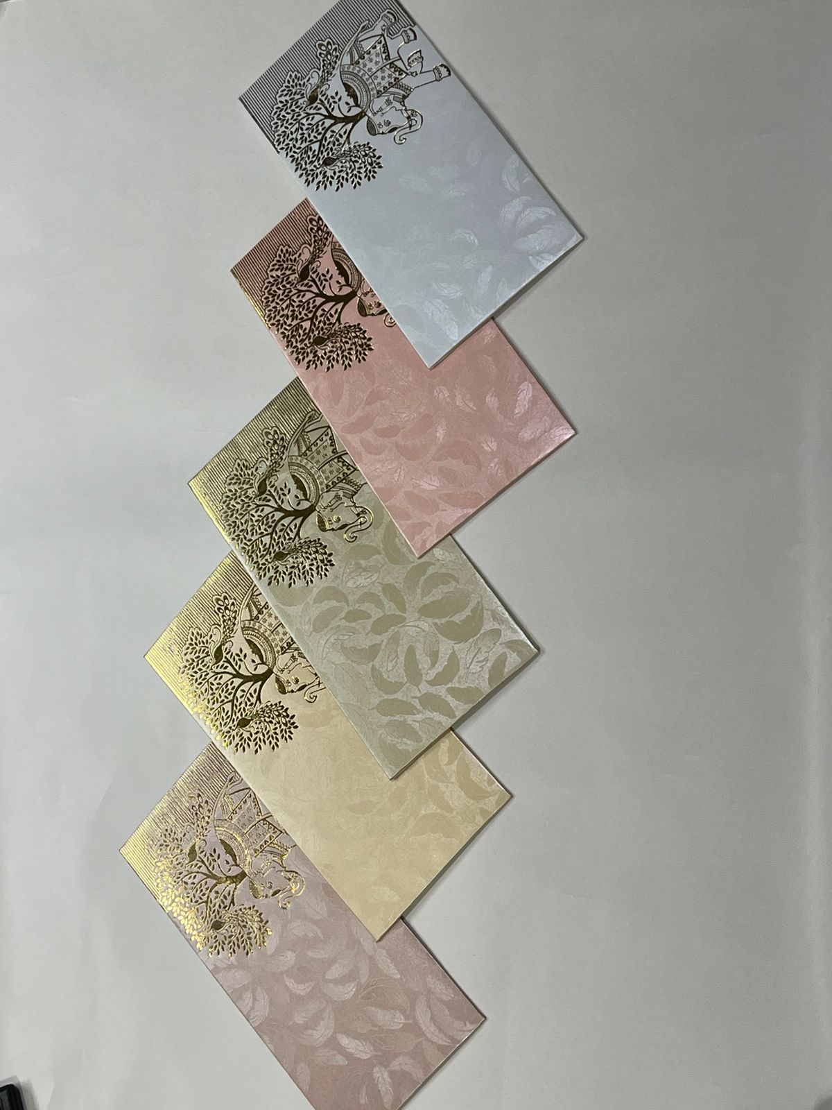 Designer Shagun Cash Envelope - Paper Material, Elegant Style | Easy to Carry for Parties and Weddings