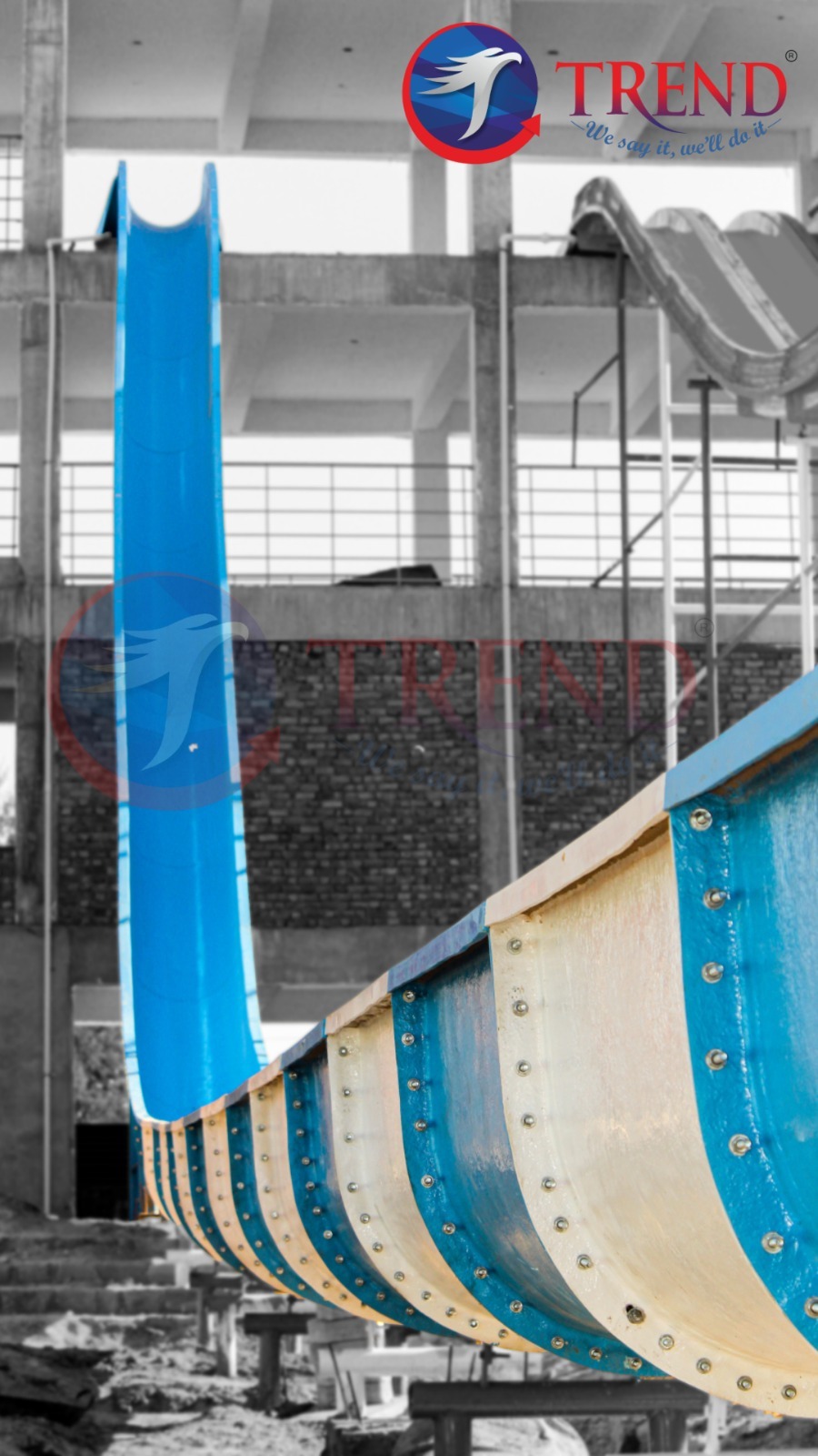Free Fall Slide - Maximum Speed: 9000 Rpm