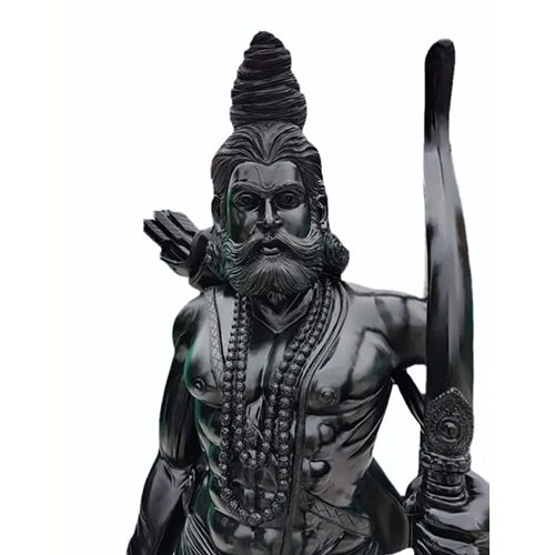 Bhagwan Parshuram Marble Statue - Product Type: Sculpture