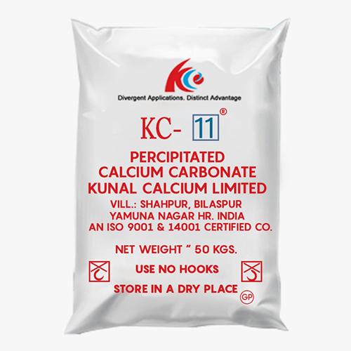 KC-11 Precipitated Calcium Carbonate - 90% to 99% Pure, Bright White Powder | Pharmaceutical, Food and Paper Industry Grade, Calcium Supplement and Filler