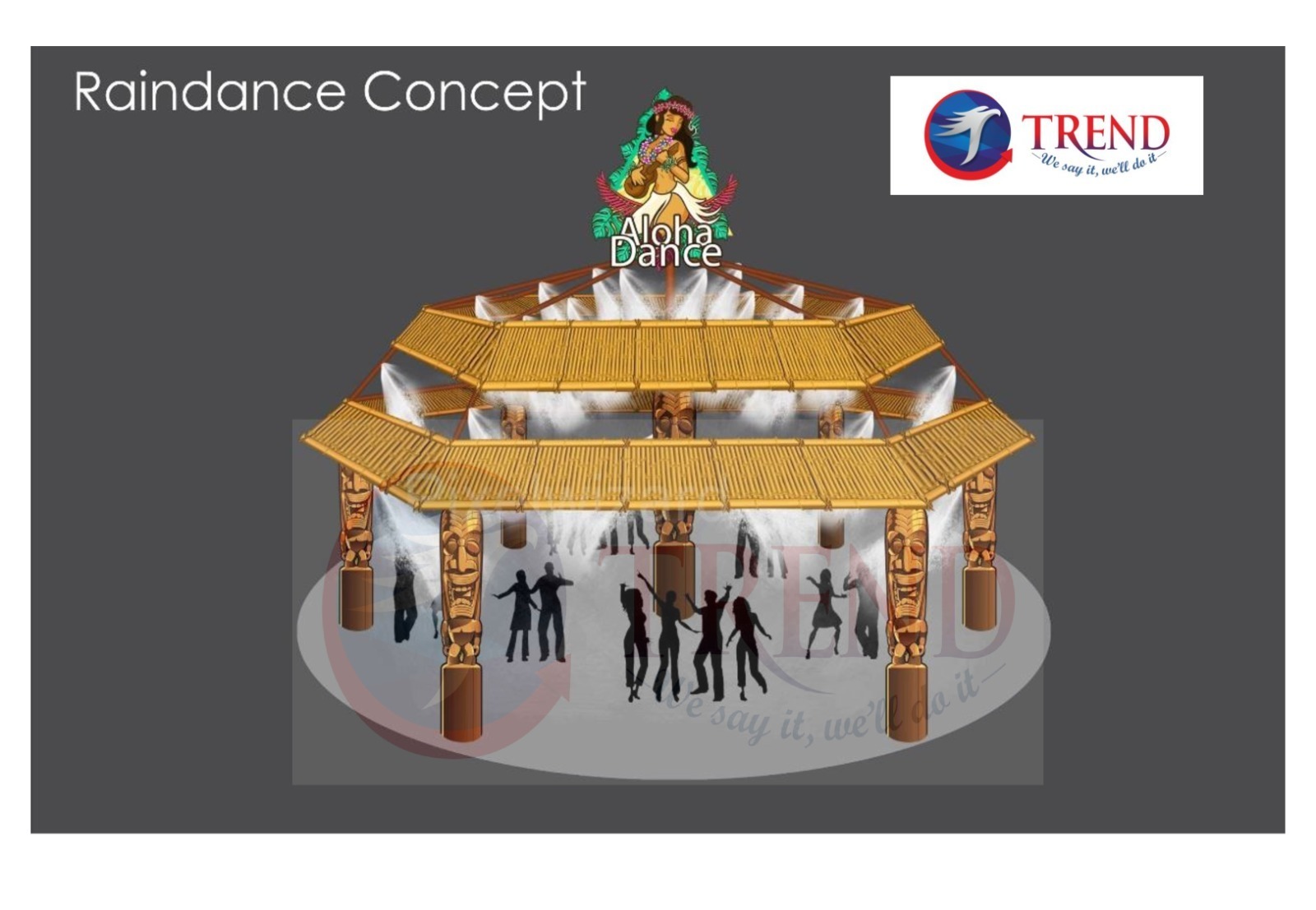 Themed Rain Dance - Maximum Speed: 9000 Rpm