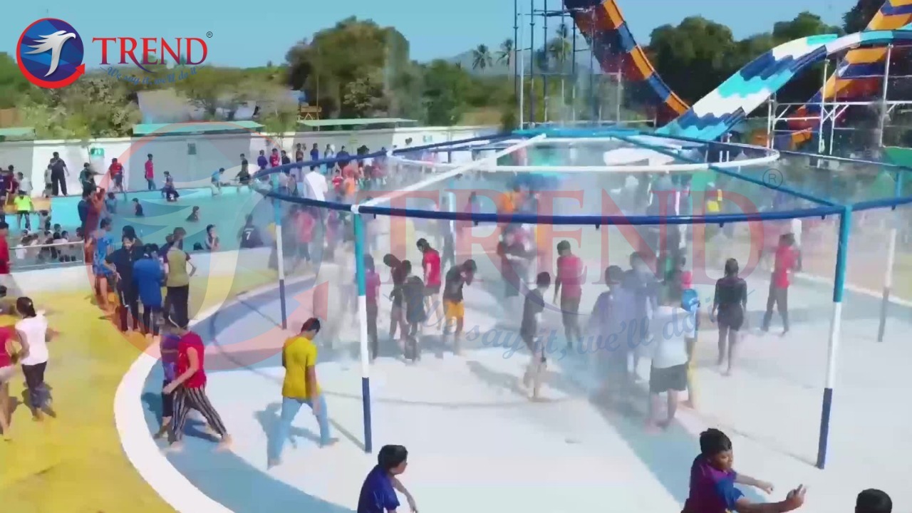 Water Play Station - 444,000 Litres, 92x85 Feet Outdoor Area, 4 Exciting Slides, Suitable For All Ages