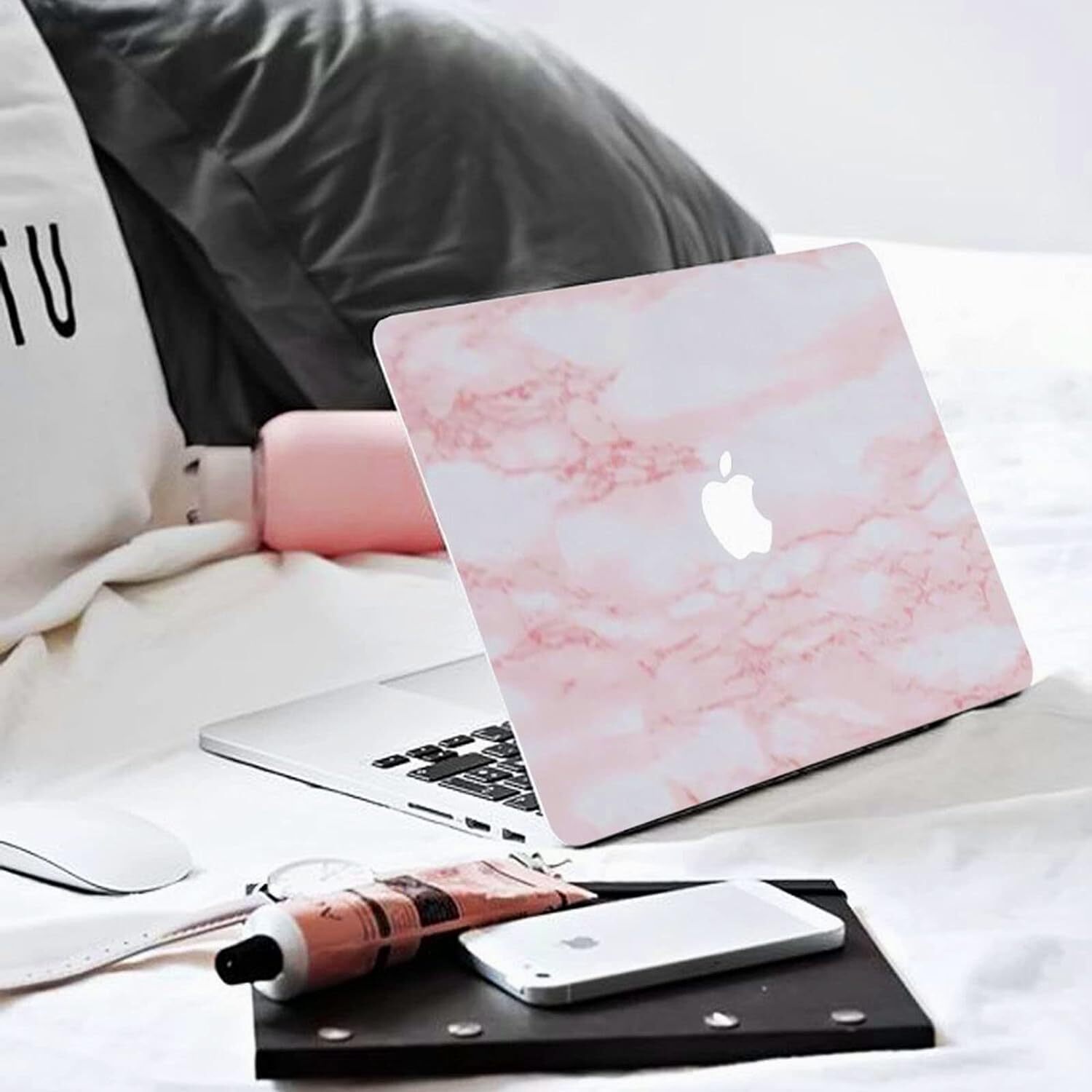 Pink Marble Wallpaper - 60x200 Cm, Vinyl Material, Self-adhesive, Waterproof & Oil-proof, Easy To Clean, Bubble-free, Removable For Diy Projects