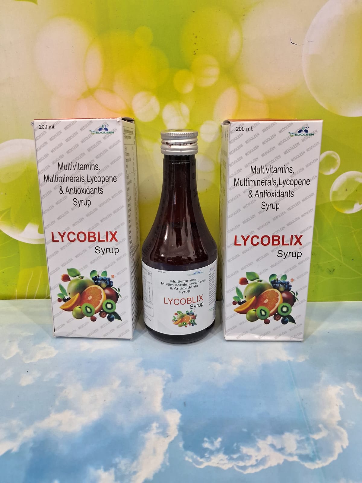 200ml Lycopene Multivitamins Multiminerals Antioxidant Syrup - Drug Type: General Medicines