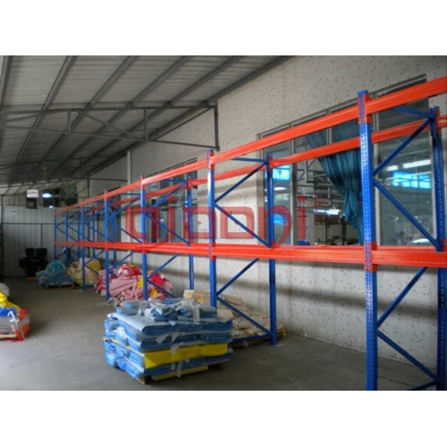Godowns Storage Rack - Color: Blue Orange