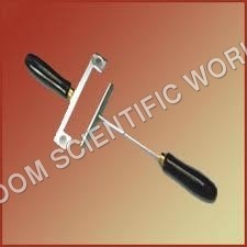 Mild Steel Expansion and Contraction Bar - 110x10mm with Wooden Handle, Sliding Gauge Fit for Precision Measurement