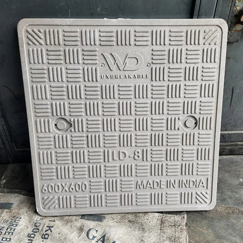 Unbreakable Pvc Manhole Cover - Square Shape | Robust Design, Exceptional Load-bearing Capacity, Weather Resistant, Durable Material