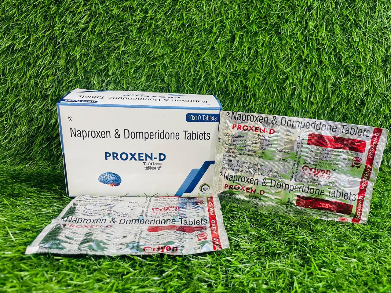 Naproxen Domparidone Tablets - Expiration Date: 2 Years