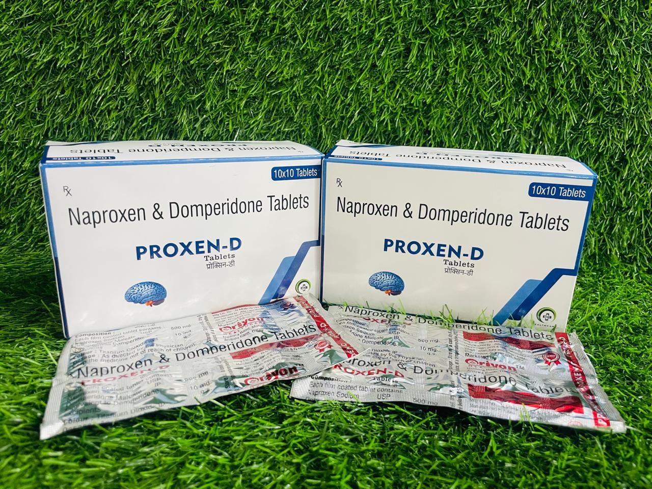Naproxen Domparidone Tablets - Expiration Date: 2 Years